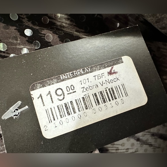 Interplay Couture sequined top. Brand new. Never worn. - Picture 7 of 8